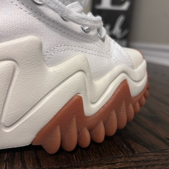 Converse Run Star Motion Canvas Platform Sneakers sz Women’s 4.5 - Picture 6 of 8